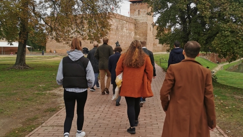 Stadtführung in Arad (Rumänien) (Studierende: Evelyn Pfefferkorn, Ina Wolterink)