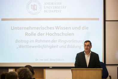 Prof. Dr. Stefan Okruch, Prorektor der AUB