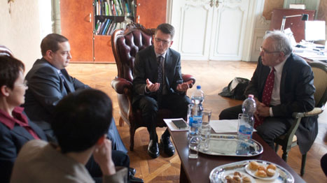 Prof. Dr. Hanns H. Seidler Die Rolle des Kanzlers im Hochschulwesen - Erfahrungen und Perspektiven aus Deutschland und Podiumsdiskussion, 24.04.2013