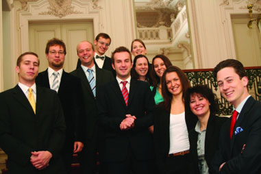 AUB-Studierende vertreten Republik Moldau beim Model UN in New York 2012