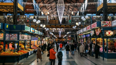 Uniblog: Marktbesuch in Budapest