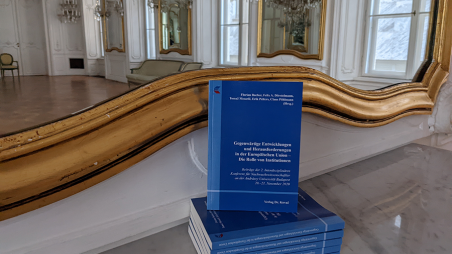 Neuerscheinung „Gegenwärtige Entwicklungen und Herausforderungen in der Europäischen Union – Die Rolle von Institutionen“