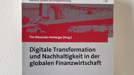 Neuerscheinung: Digitale Transformation und Nachhaltigkeit aus finanzwirtschaftlicher Perspektive