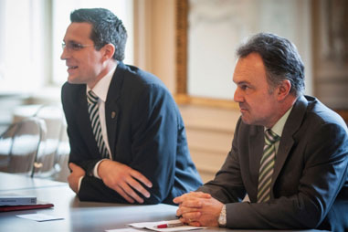 Grüne Landtagsabgeordnete aus Baden-Württemberg an der AUB
